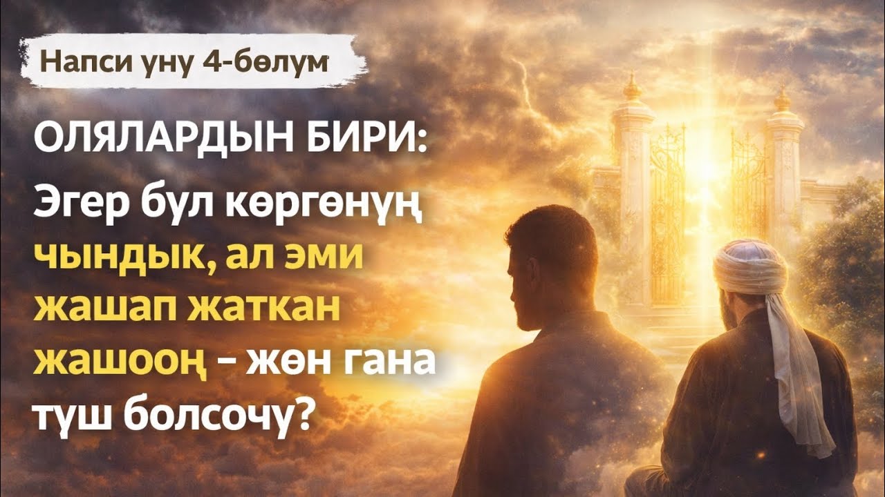 Сизге суроо ? Түш Көрүп Жатасызбы?