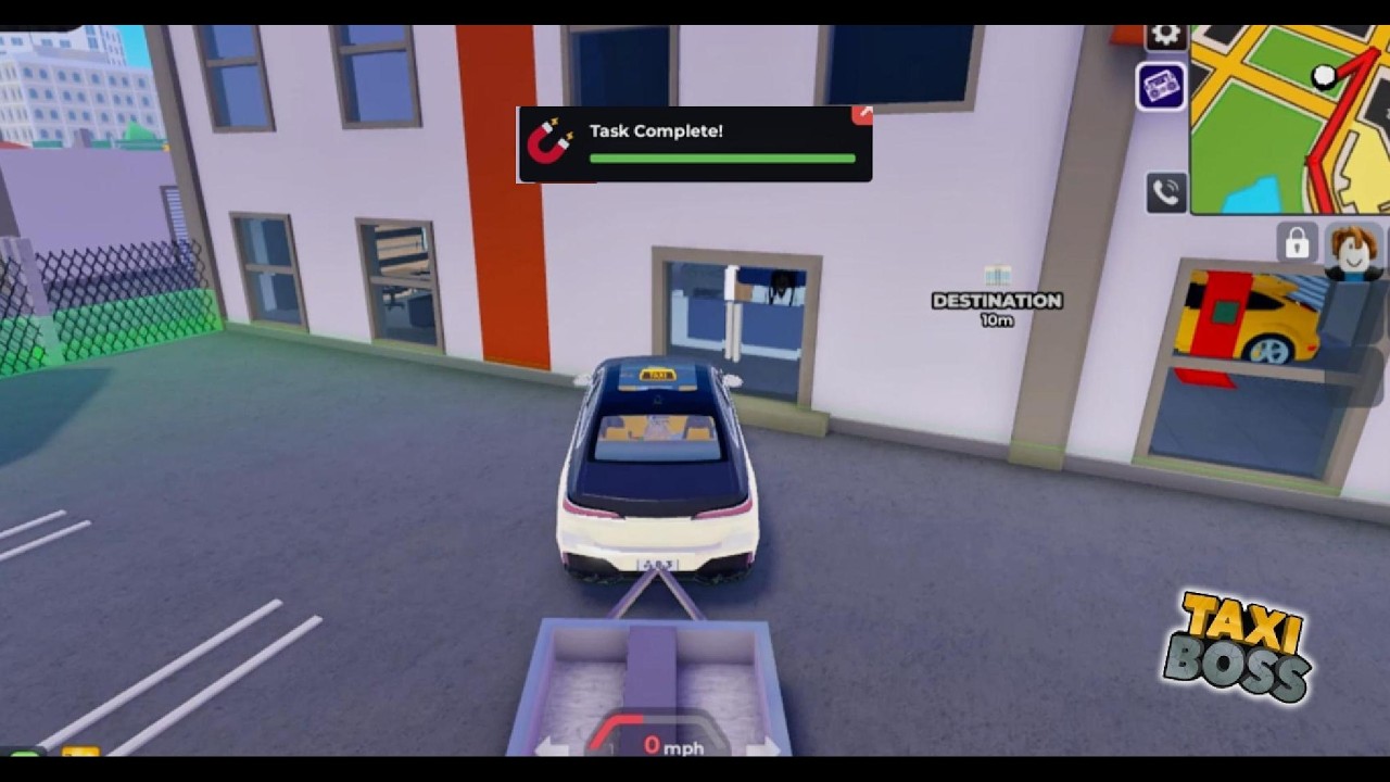 Reach Speed(158mph) and Deliver IRON to Office lvl12-13🚖 Taxi Boss ROBLOX