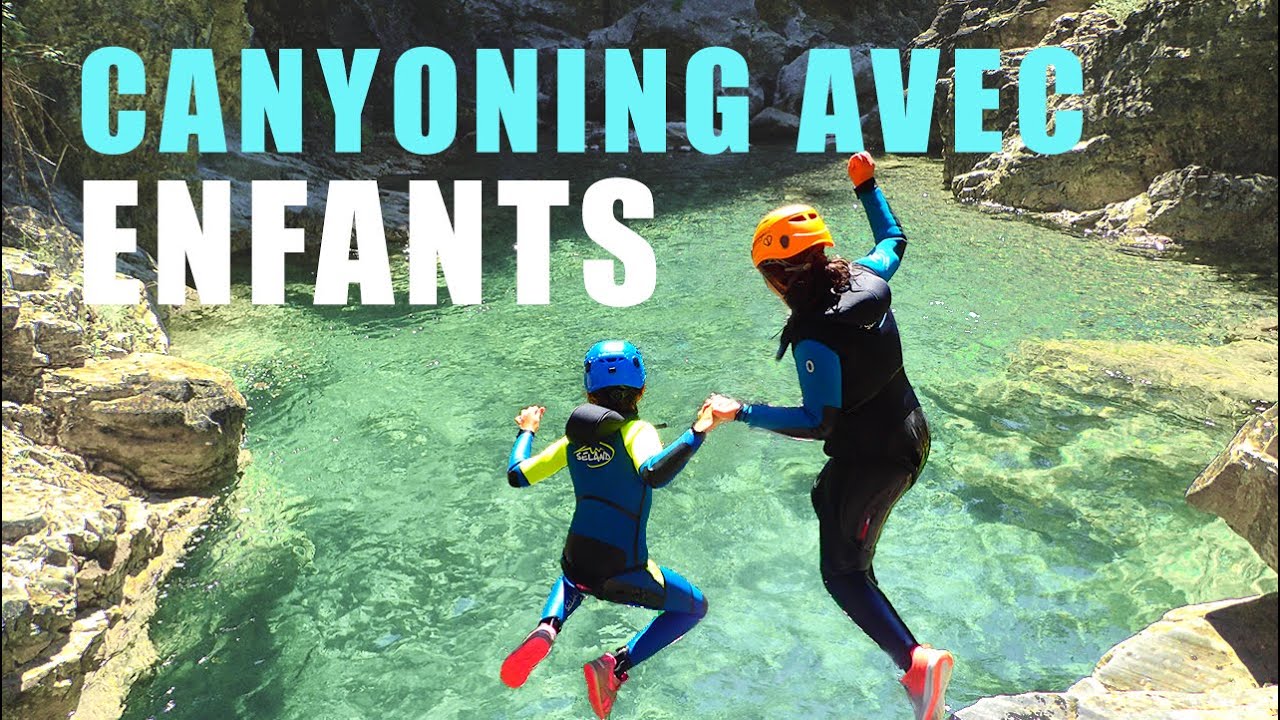 Canyoning avec enfants en famille 👨‍👩‍👧‍👧 Pyrénées en Espagne à Ainsa avec www.wearecanyoneers.com