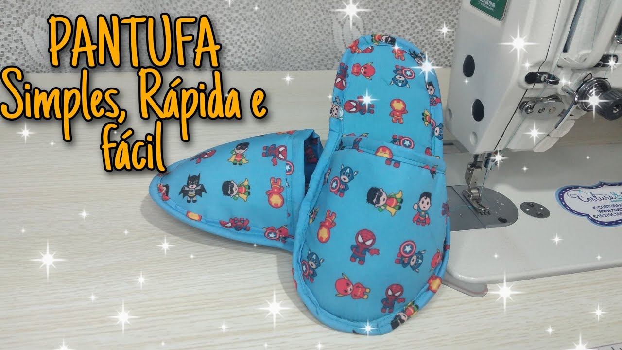 Como fazer Pantufa simples, prática e rápida | Vende muito | Passo à Passo
