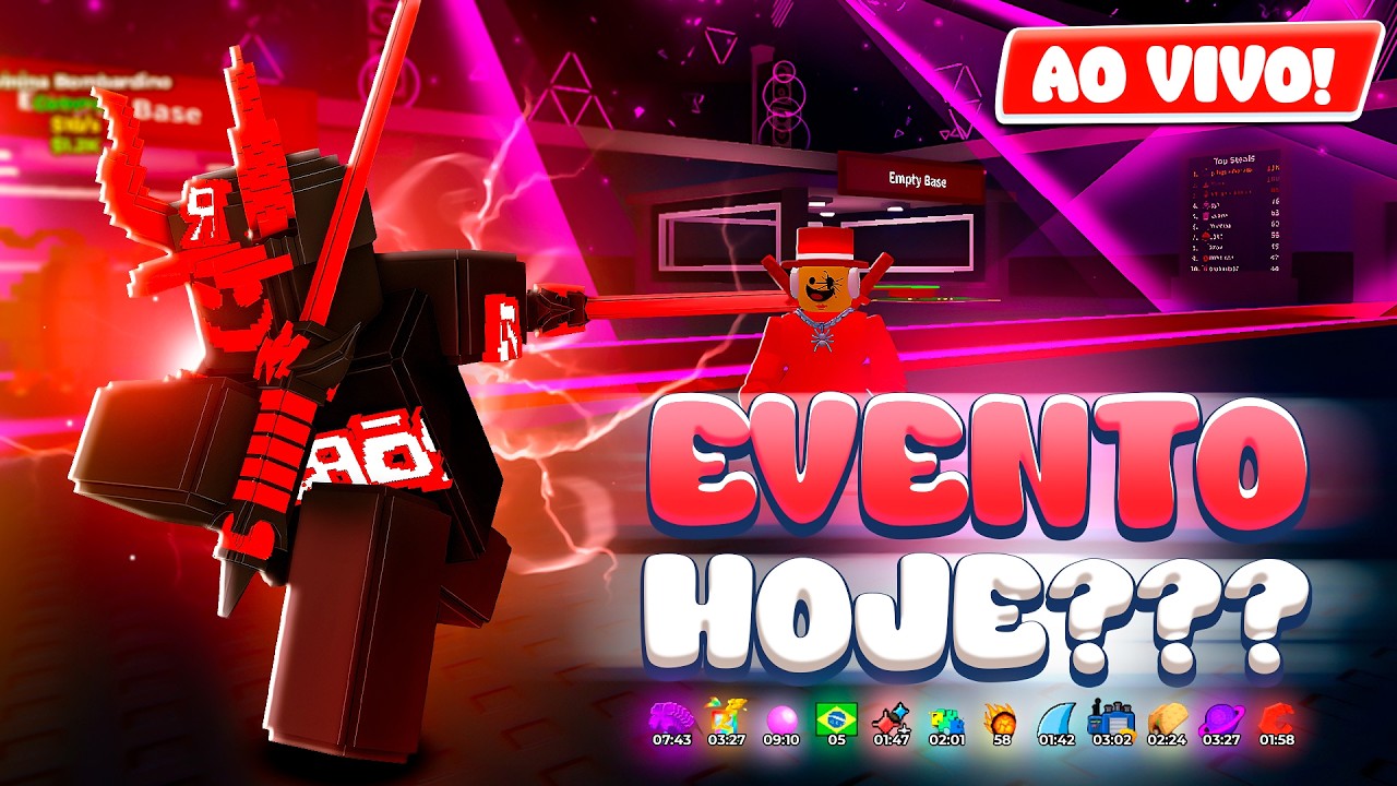 ROUBE UM BRAINROT ao VIVO #roblox