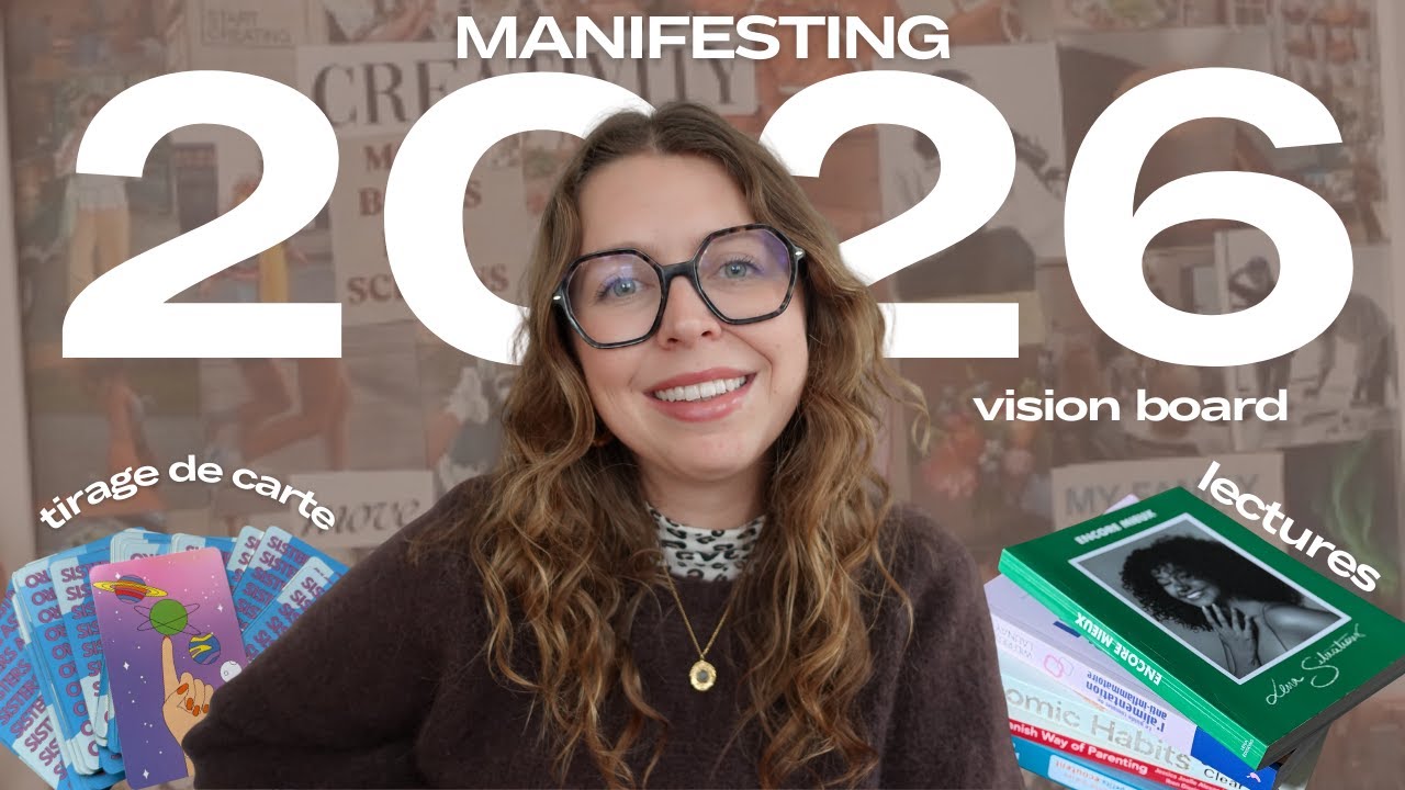 Hello 2026 - vision board, projets, intentions (sans pression!)