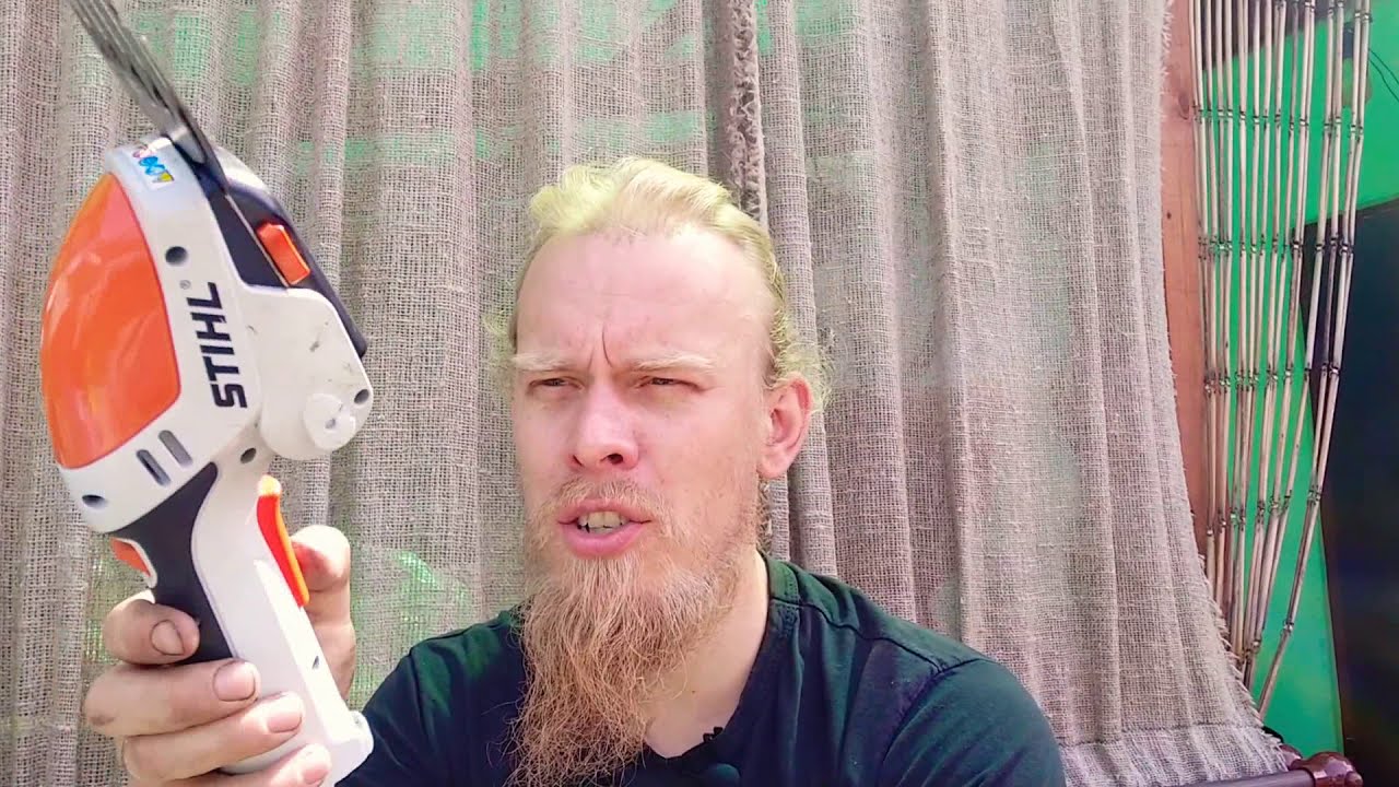 Кусторез  Stihl hsa 25/26 заточка ножей.