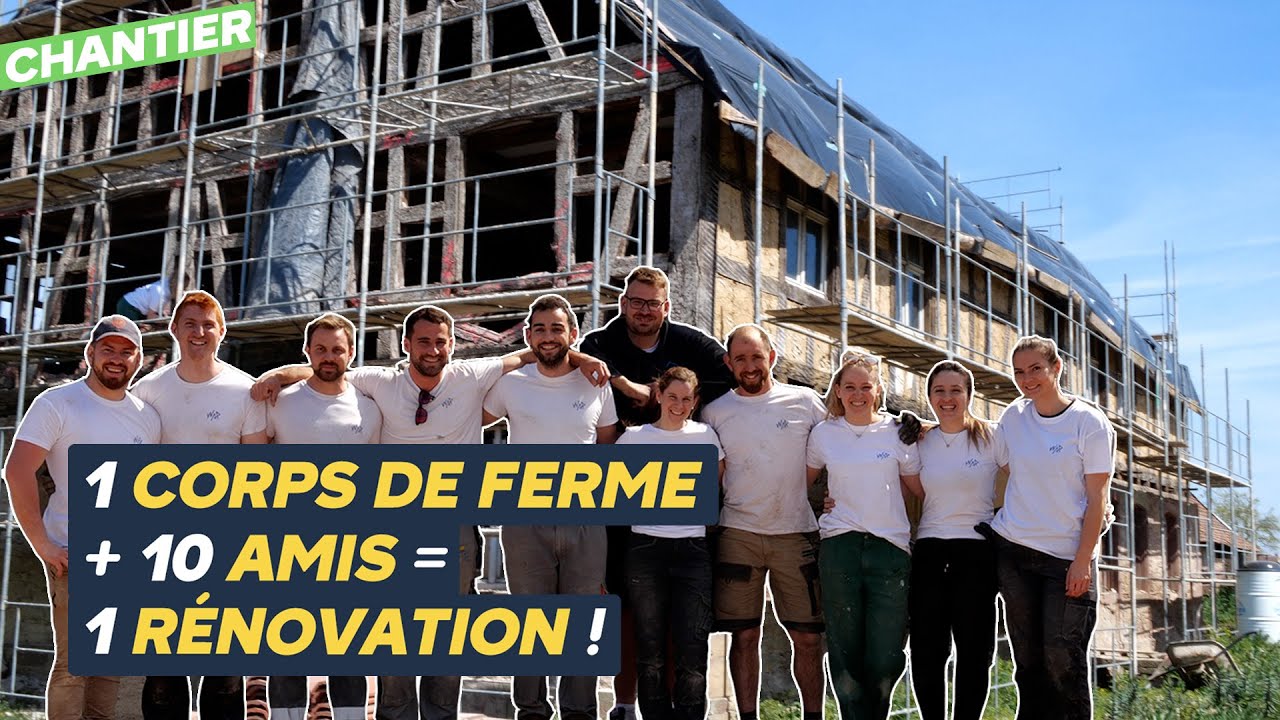 Ils rénovent le plus grand corps de ferme d'Alsace !