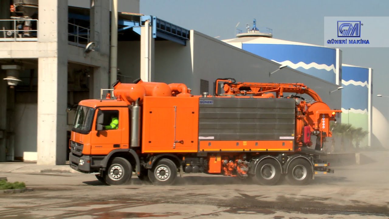 Mercedes 4160 Combined Sewer Cleaning Vehicle