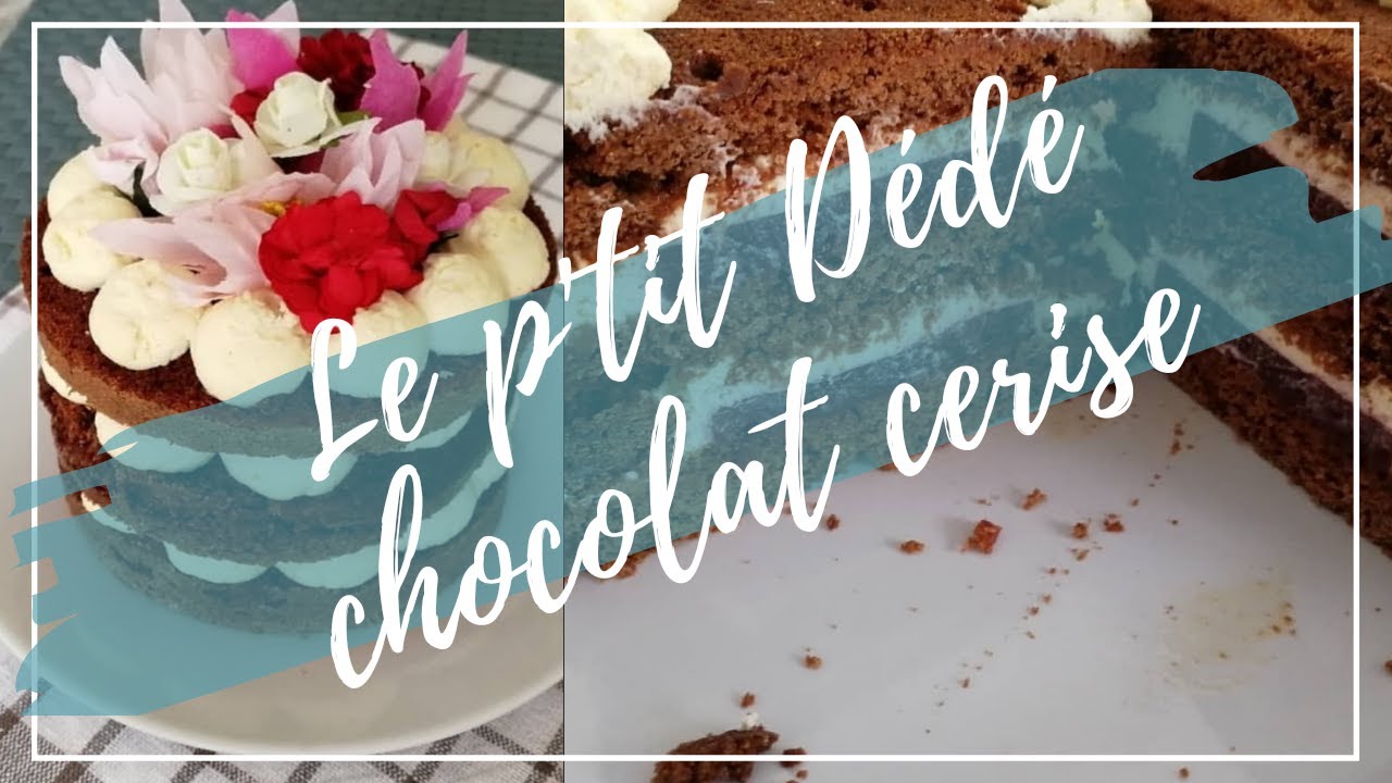 Recette - Le P'tit D&eacute;d&eacute; : Chocolat, cerise et chantilly mascarpone