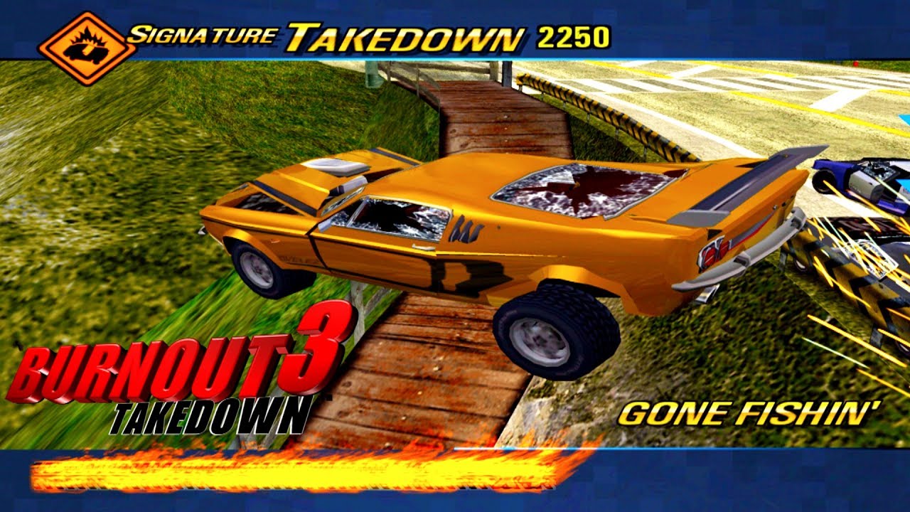 Burnout 3 Muscle Car Road Rage: 43 Takedowns