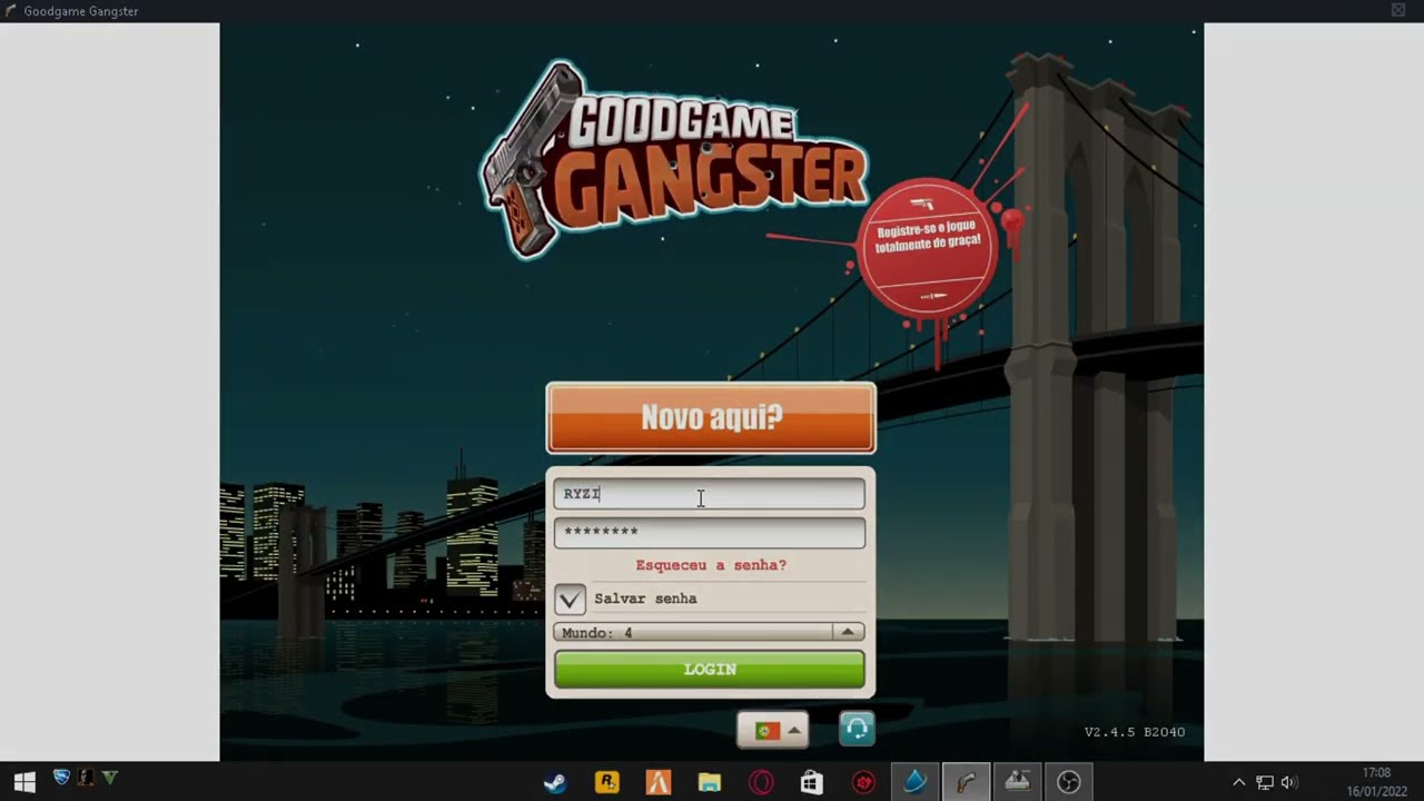De volta aos Farm  GoodGame Gangster