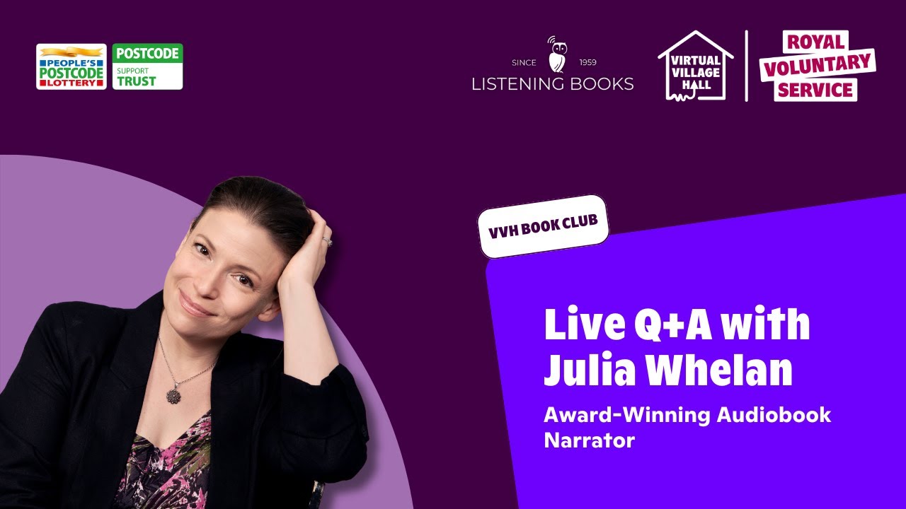 Q&A with Award-Winning Audiobook Narrator Julia Whelan | Listening Books