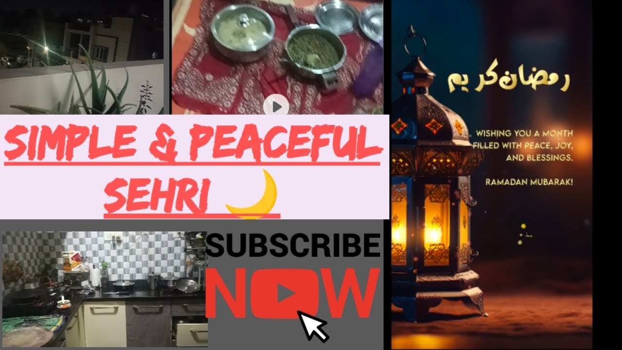 1st sehri Routine 2026 | 🌙 Roti & Keema Matar | Ramzan Motivation