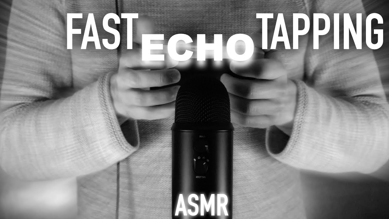 ASMR Fast ECHO Tapping | Layered Sounds | (No Talking)