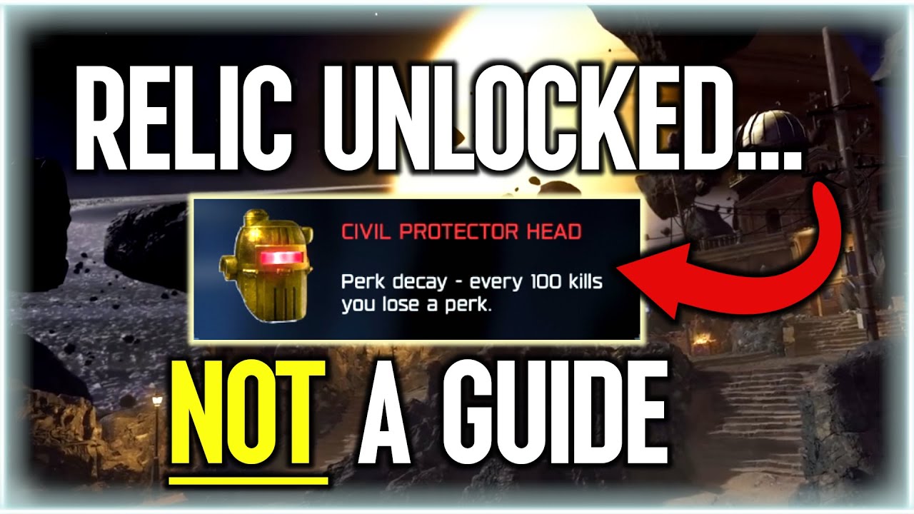 Civil Protector Head Relic - My Solution/Combination - Not a Guide/Tutorial  (Brute Force Method)