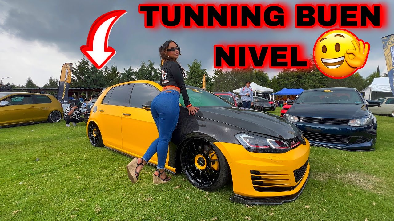 Exhibición de autos TUNING puro VOLKSWAGEN Y EURO de buen nivel🤩Car show VDUB 2025🇲🇽