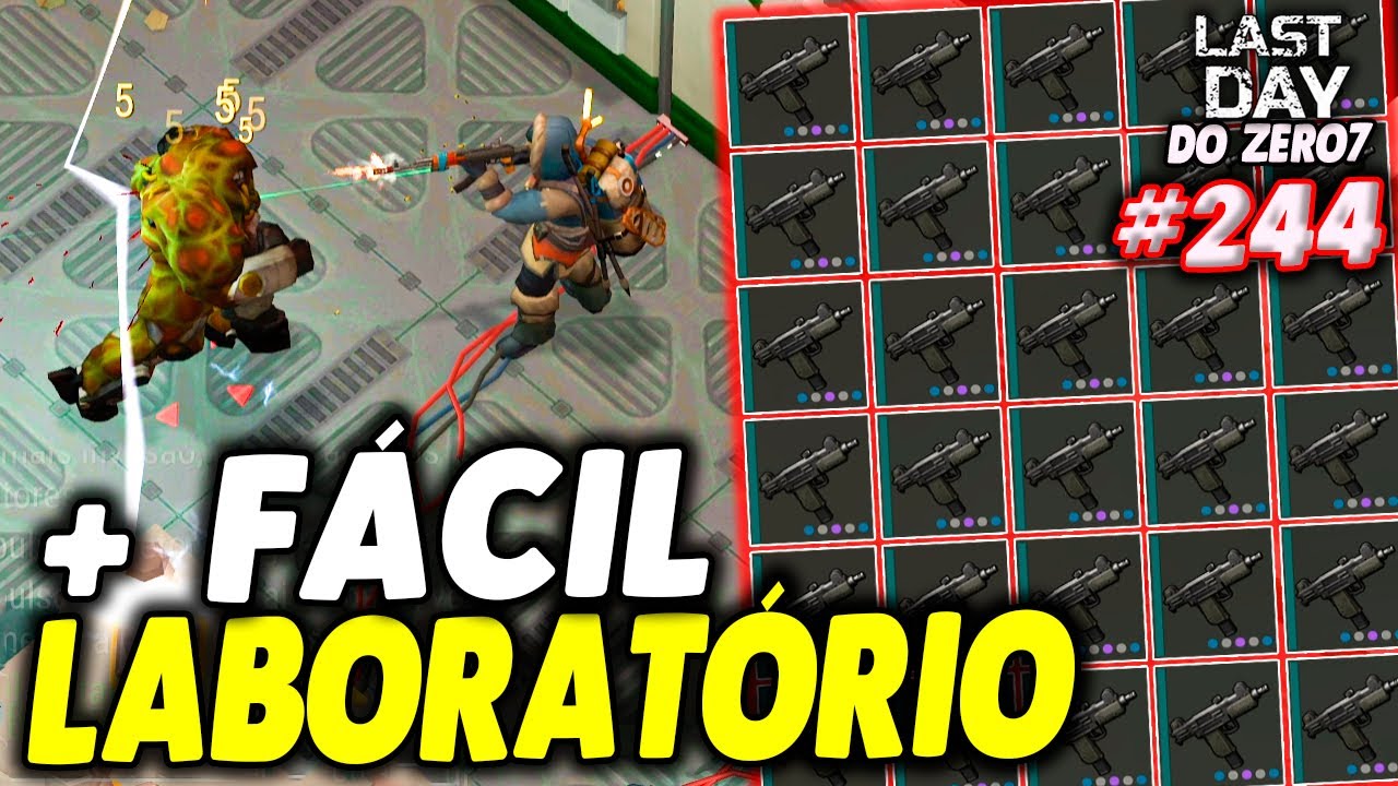 FORMA DE FACILITA MUITO O LABORATÓRIO - LAST DAY DO ZERO 7 #244