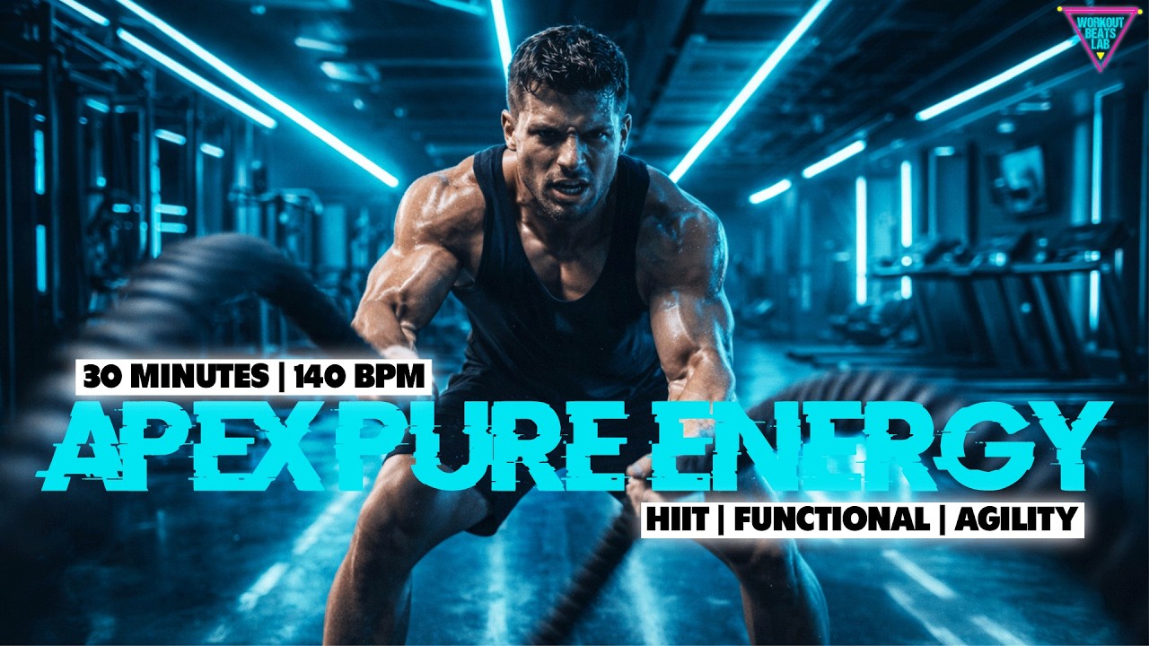 30 MIN APEX PURE ENERGY | 140 BPM High-Octane Industrial | HIIT Music