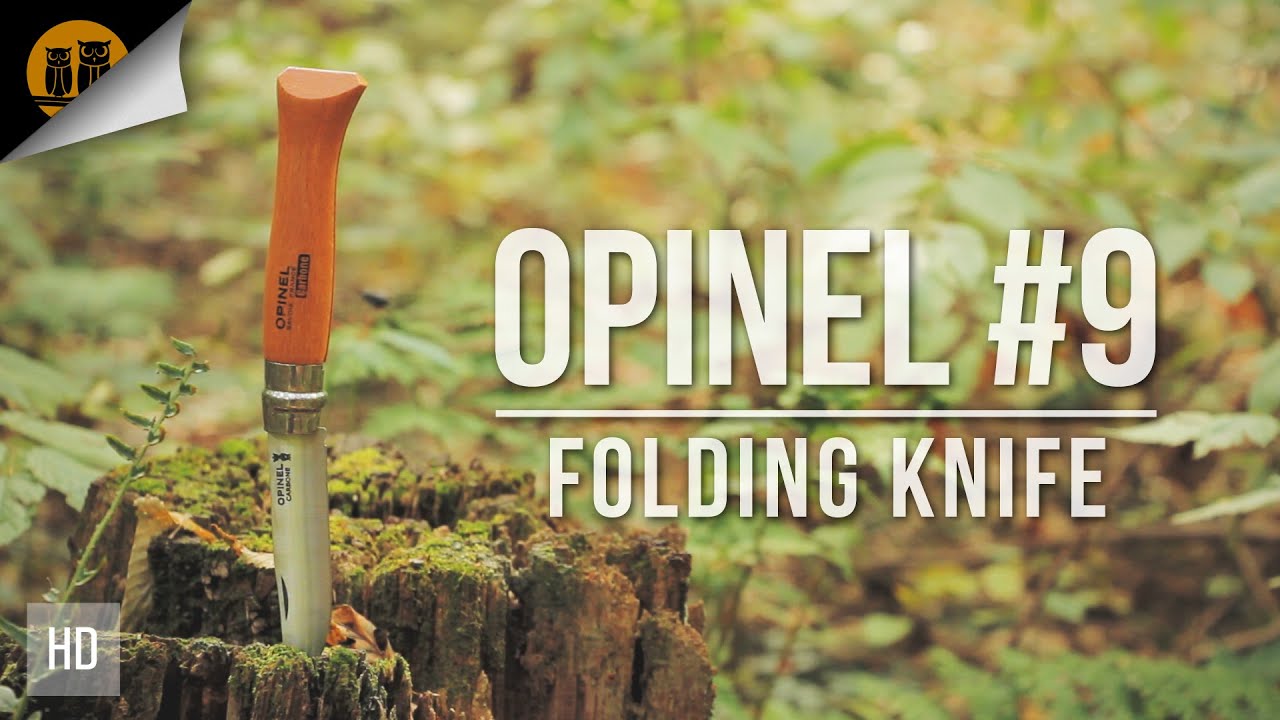 Opinel № 9 | Складной нож для выживания в лесу | Обзор
