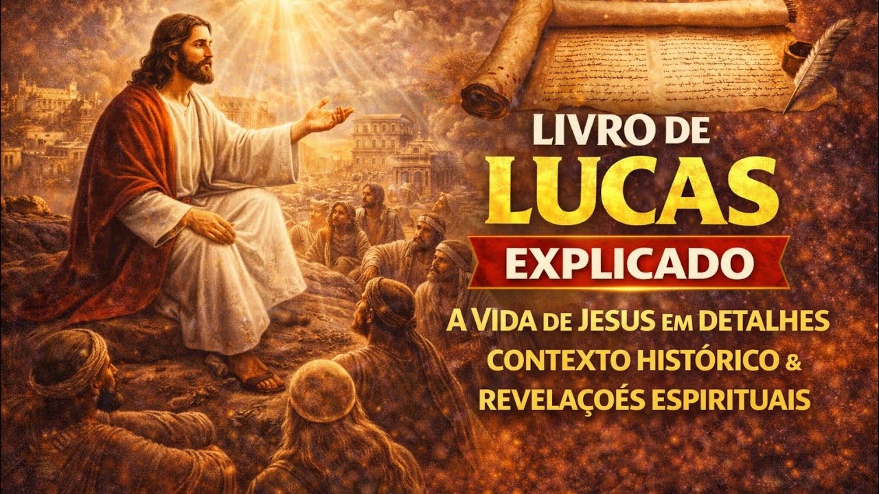 Livro de Lucas Explicado | A Vida de Jesus em Detalhes – Contexto Histórico e Revelações Espirituais