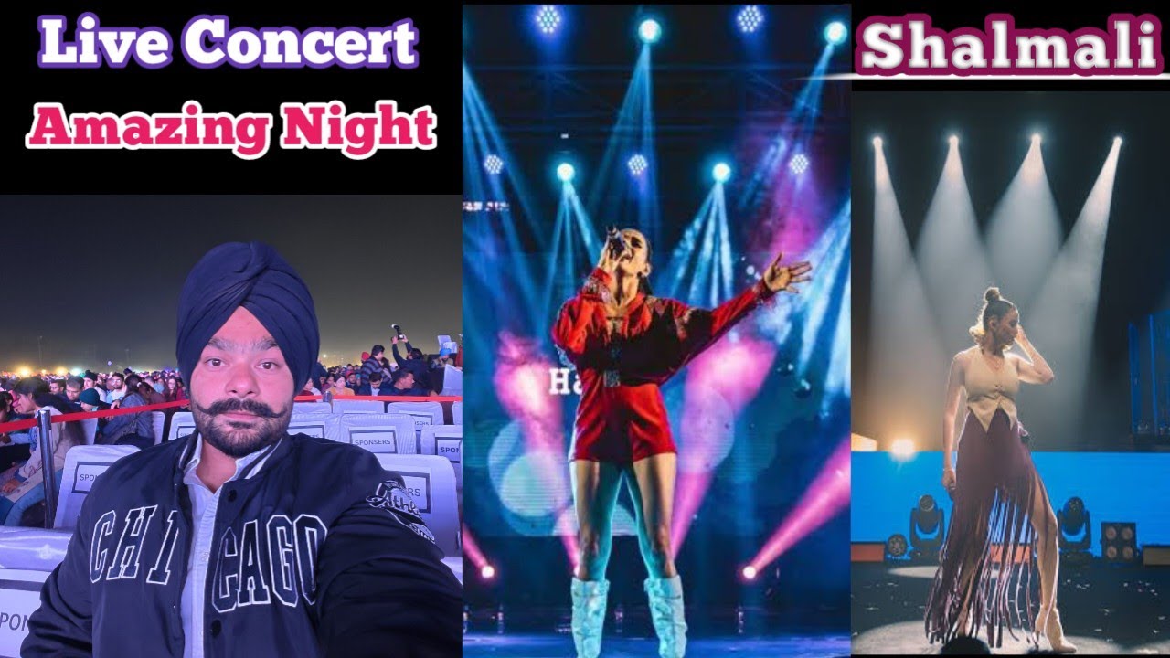 Live Concert ma ya kya ho😱 gya !! Shalmali kholgade 🎤!! Thapar University Patiala !! Amazing Night 🎊