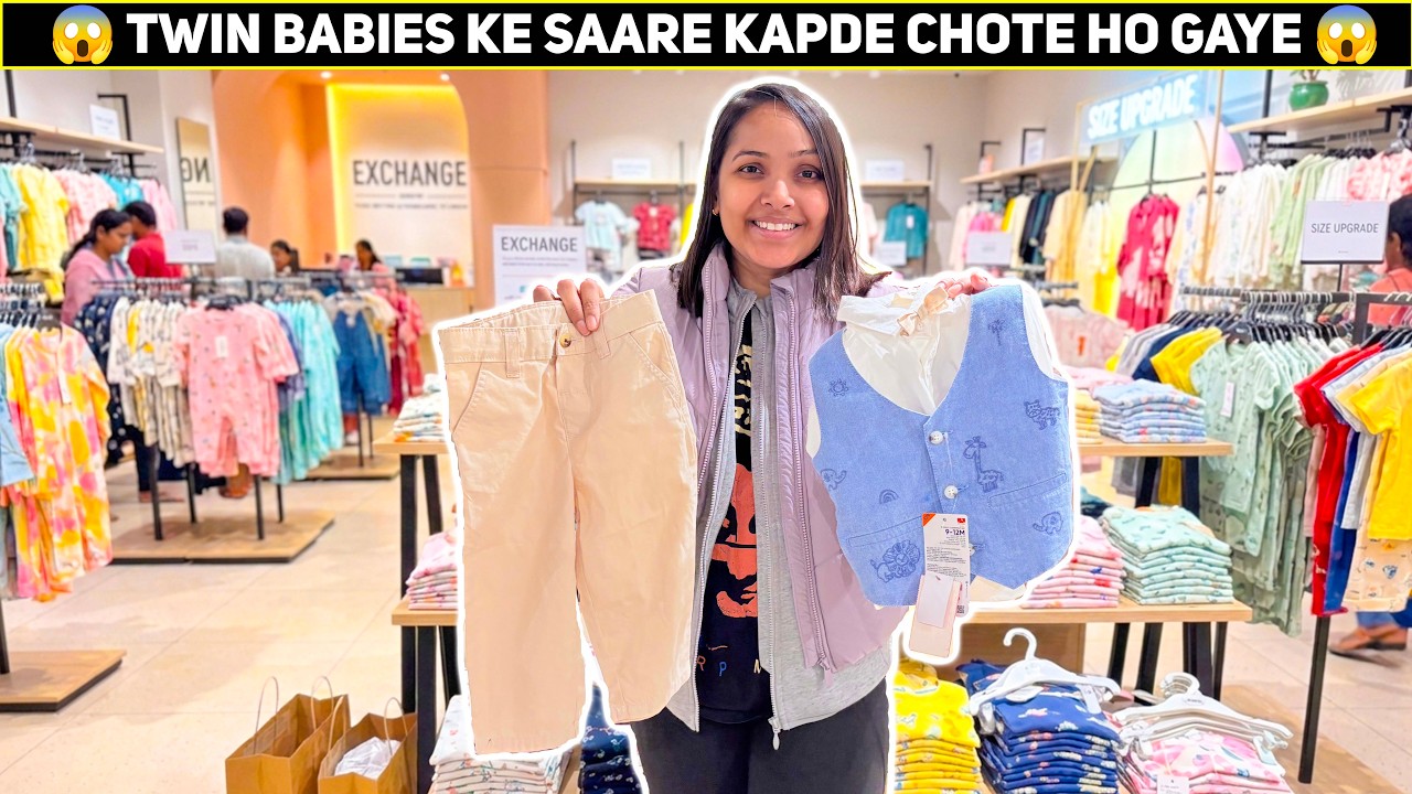 Twins Itni Jaldi Bade Ho Gaye? 😳 | Kapde Change Karne Pade | New Daily Vlog