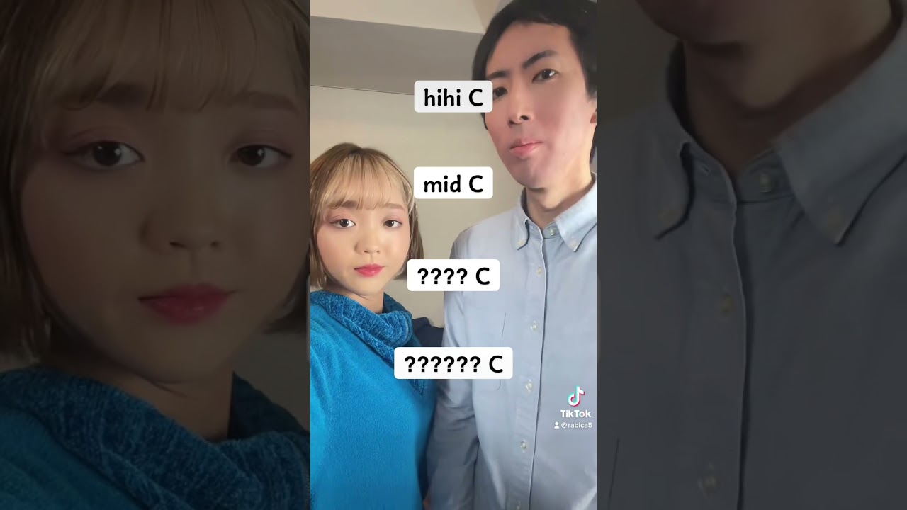 【どこまで出せる？】音域チャレンジ やってみた！！ 【Rabbit Cat】#Shorts