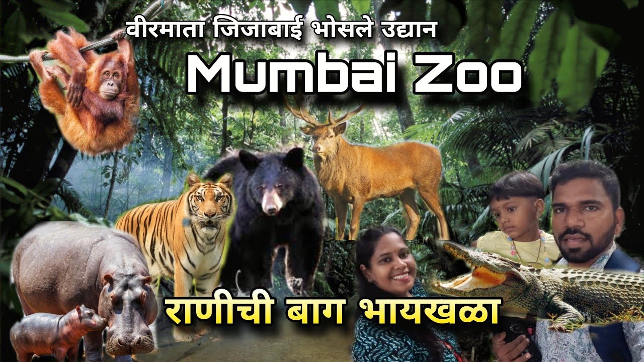 दिवाळी सुट्टीमध्ये फॅमिलीसोबत राणीच्या बागेत । Mumbai Zoo | Full Tour & Guide | Ranichi Baug Byculla