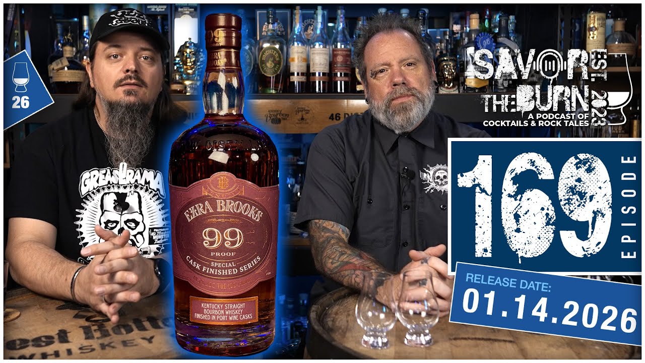 EP 169 - Обзор бурбона Ezra Brooks 99 Proof, выдержанного в бочках из-под портвейна.