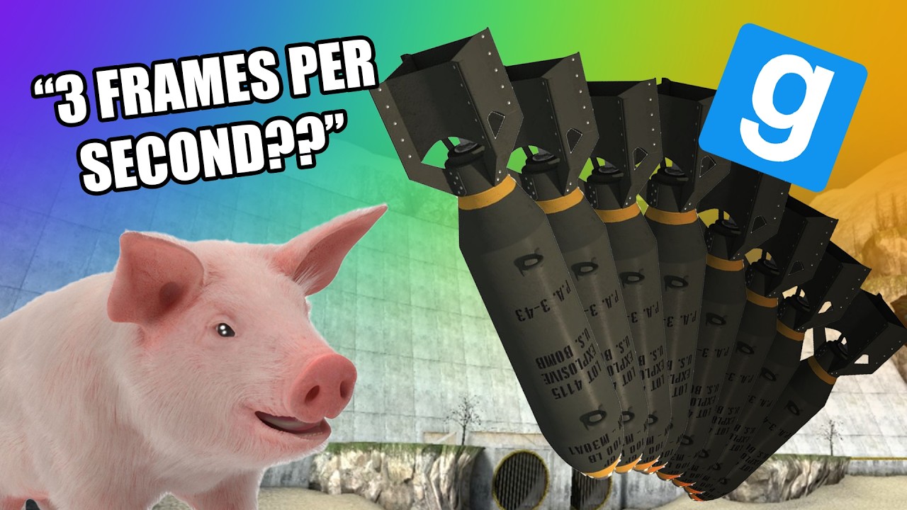 Trying to Crash the Game - Gmod at Midnight