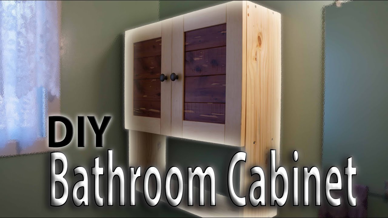 Building a Bathroom Wall Cabinet