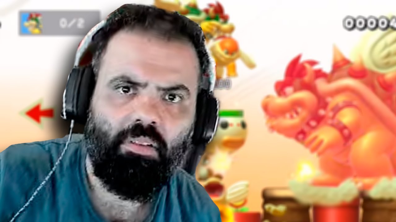A FASE MAIS BAGUNÇADA DO MARIO MAKER