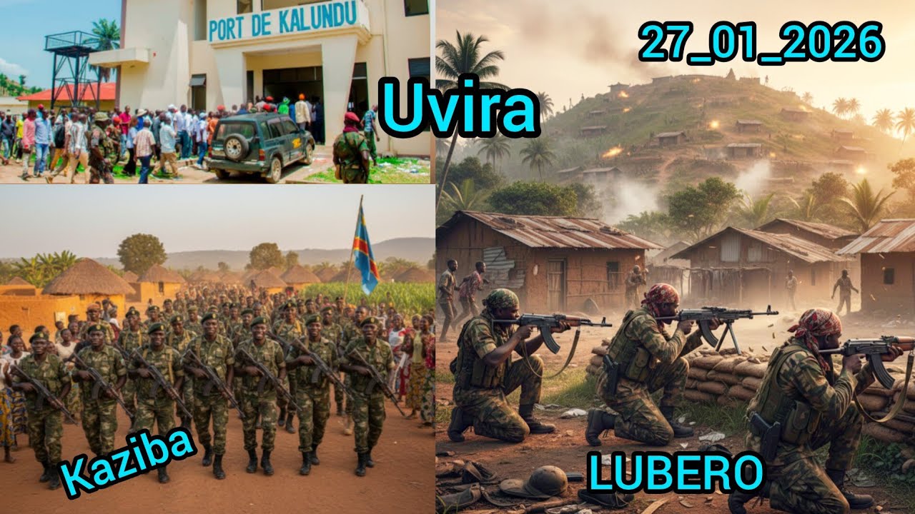 27_01 HIZI HAPA HABARI ZA KWELI MCHANA WA LEO KUTOKA UVIRA_KAZIBA_LUBERO FAHAMU YANAYO ENDELEA HUKO 