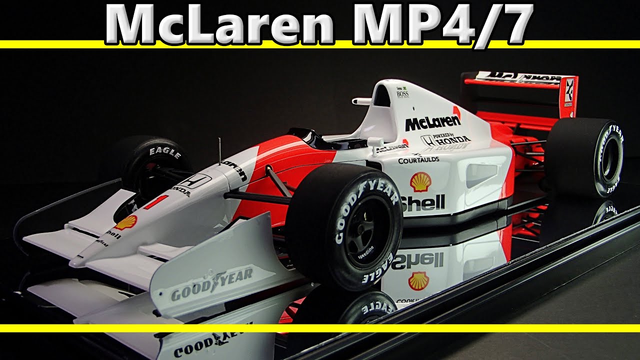 McLaren MP4/7 HONDA / TAMIYA 1/20 Formula1 / Scale Model / Ayrton Senna / full build / F1
