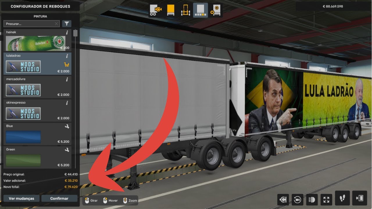 COMO FAZER SKIN REBOQUE ETS2 (2025)