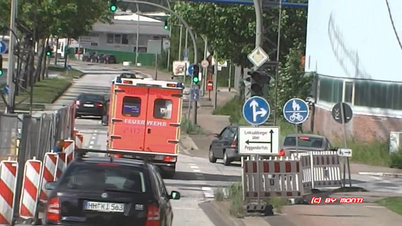 FME Swissphone Quattro 98S ALARM FF + RTW C BF Hamburg F25 Billstedt (HD)