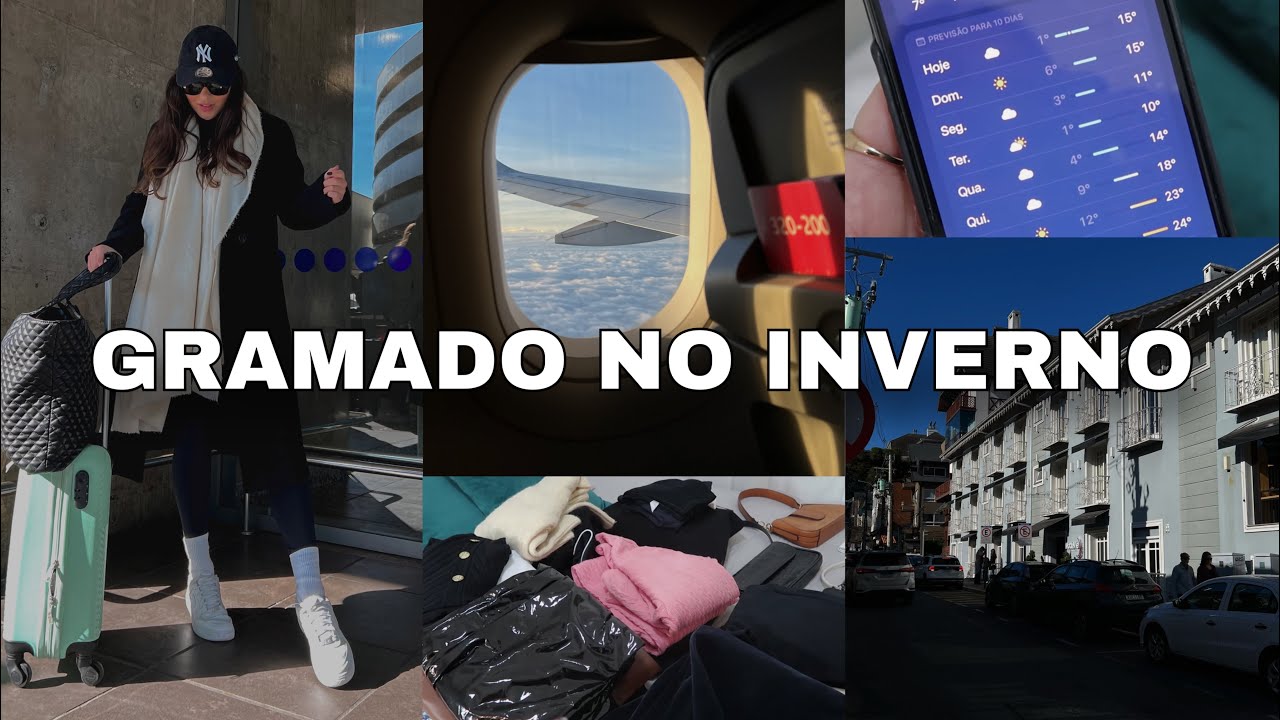 ARRUMANDO A MALA PARA GRAMADO | 5 dias no frio de 3°C ⛄️❄️ - BRUNA EROLES