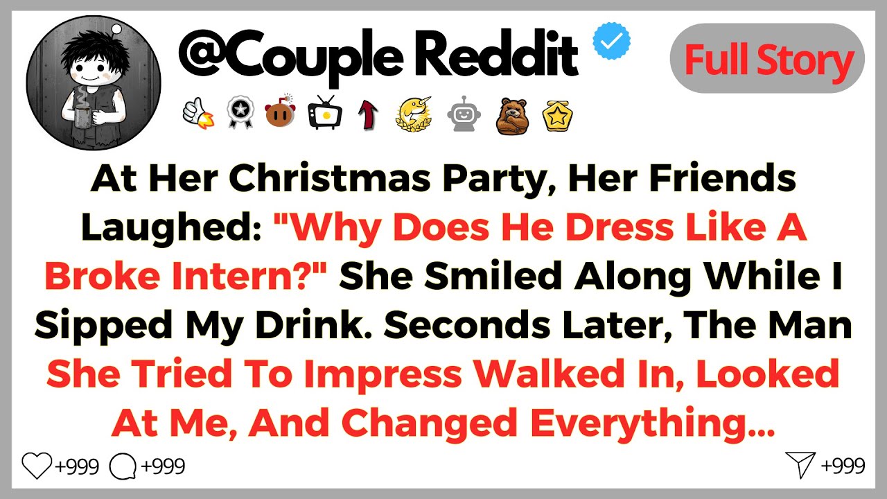At Her Christmas Party, Her Friends Laughed: 