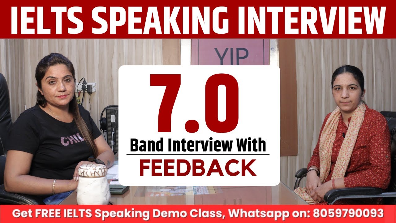 IELTS Speaking Interview - Band 7 | Full IELTS Speaking Test 2024 | Sapna Dhamija