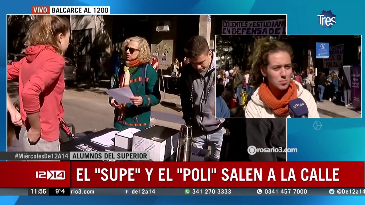 Clases p&uacute;blicas en la tercera semana de paro