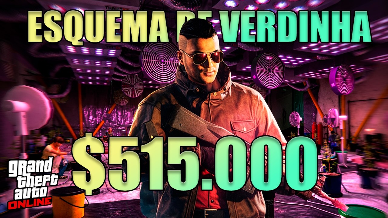 COMPREI O ESQUEMA DE MACONHA DO MOTOCLUBE GTA ONLINE