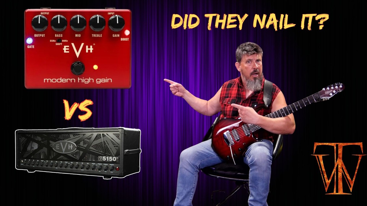 EVH MODERN HIGH GAIN PEDAL VS EVH STEALTH