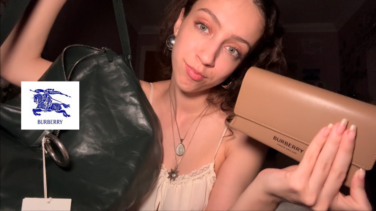 ASMR Burberry Haul