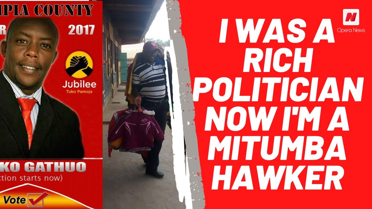 How Millionaire Senatorial Candidate Turned Into a Mitumba Hawker