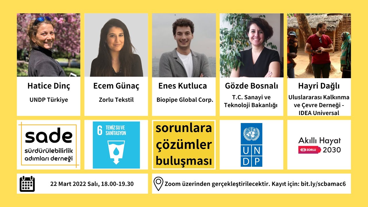 Sorunlara Çözümler Buluşması - Amaç 6: Temiz Su ve Sanitasyon