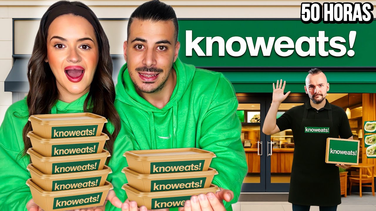 50 HORAS COMIENDO COMIDA PREPARADA DE KNOWEATS