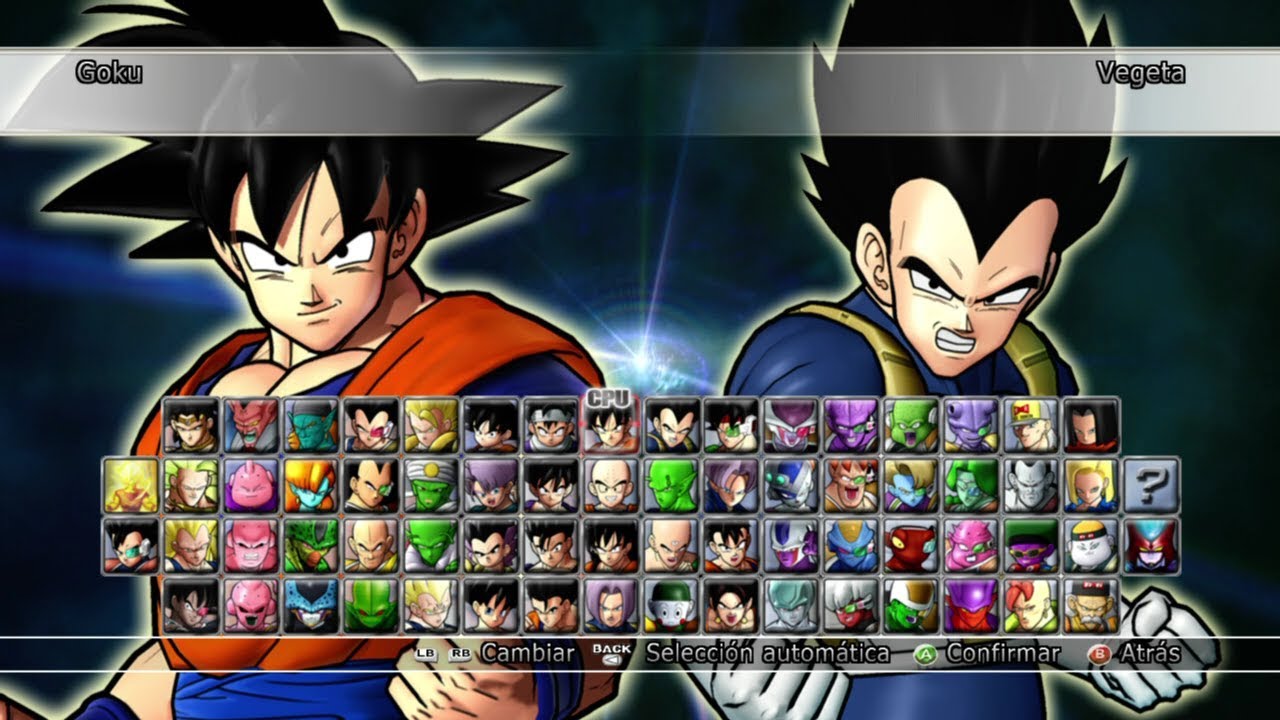 Dragon Ball: Raging Blast 2  Personajes Aleatorios (CPU VS CPU)