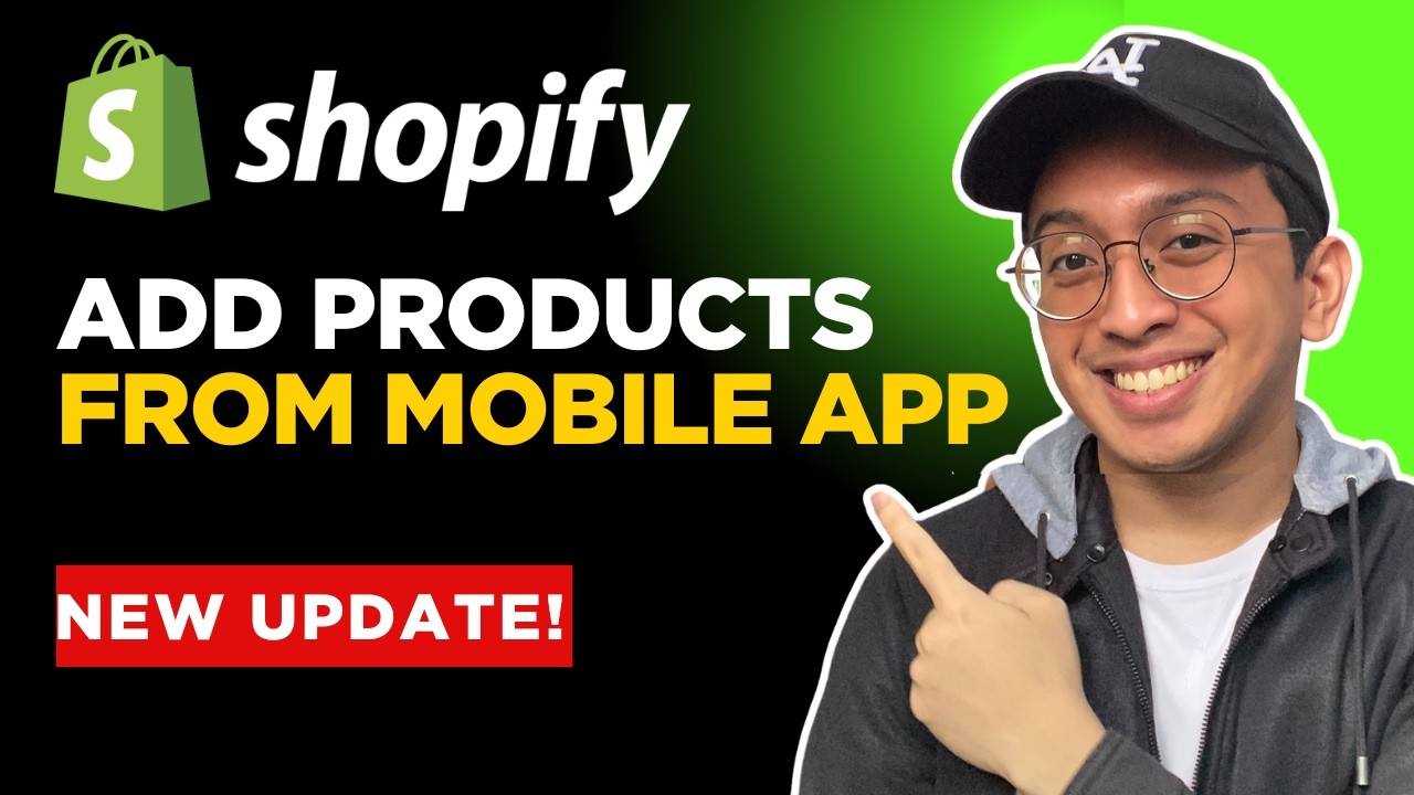 Как добавить товары в Shopify с телефона | Загрузка товаров с телефона