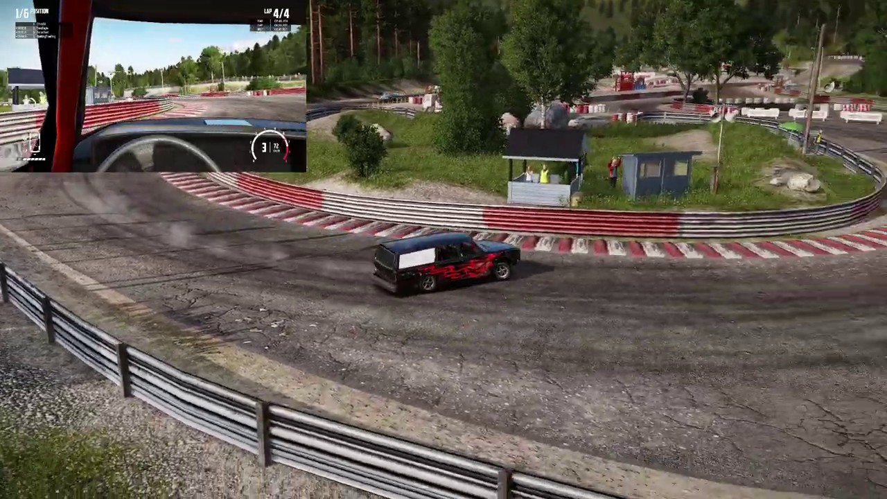 Wreckfest Folkrace Volvo 245 Logitech G920