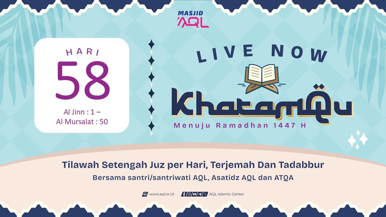 Surah Al-Jinn ayat 1 - Al-Mursalat ayat 50 & Artinya | KhatamQu Pra Ramadhan
