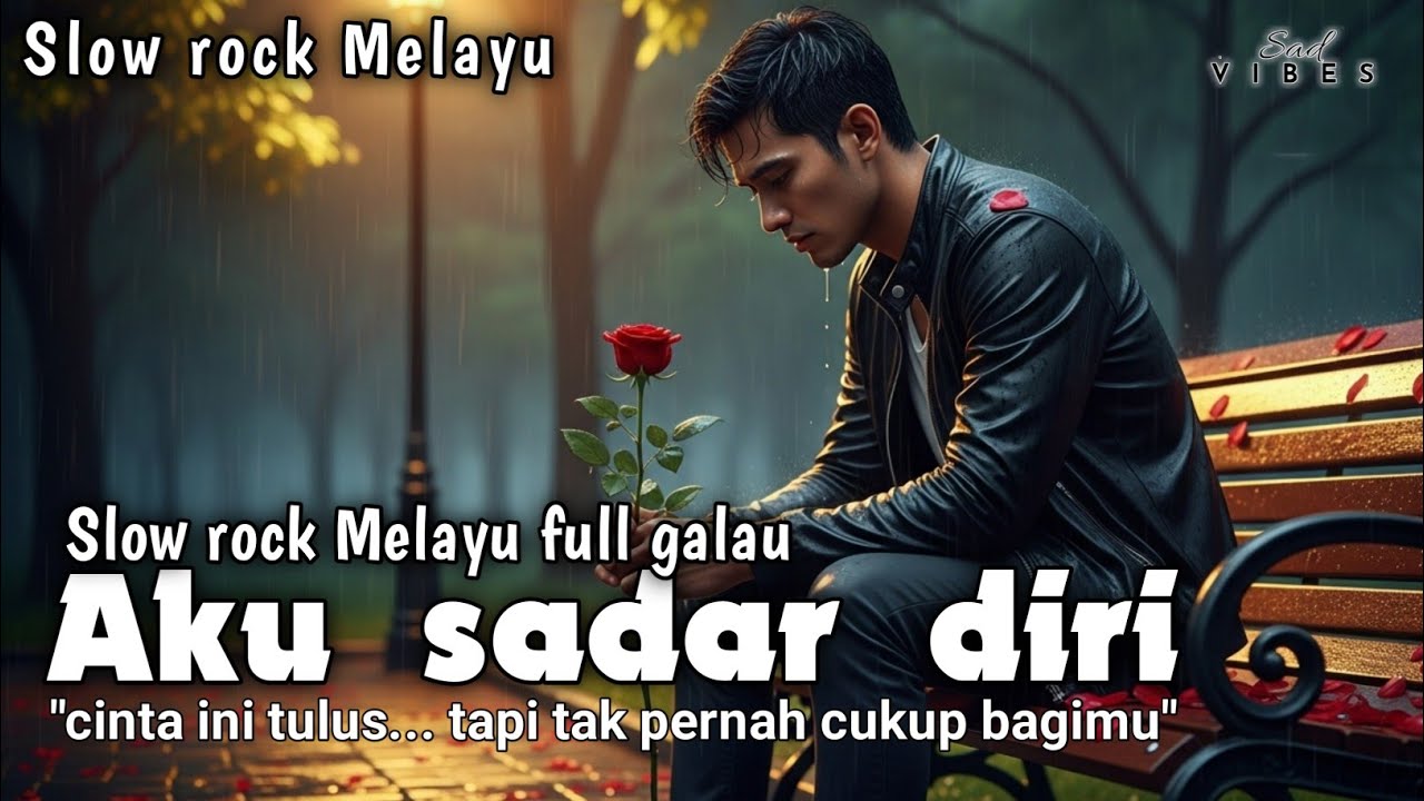 AKU SADAR DIRI || SLOW ROCK TERBARU 2025 || Official Music Video || Sad vibes