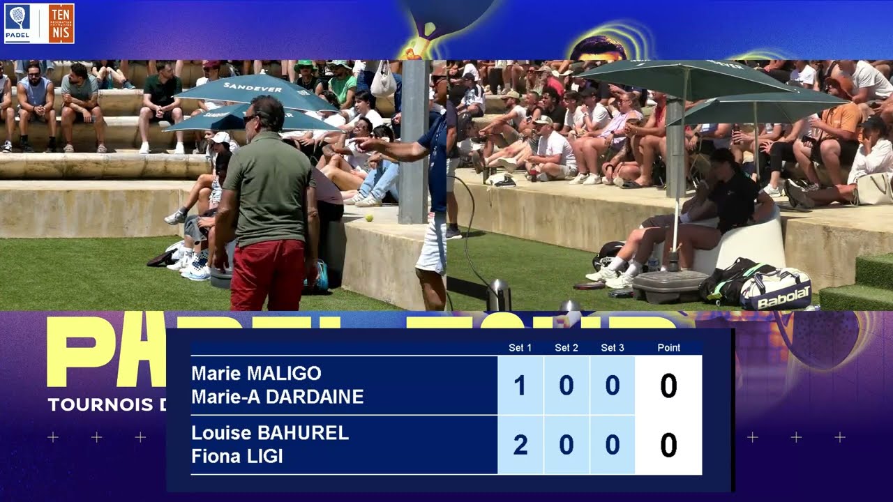 P2000 Cabriès - Finale dames - Marie Maligo / Marie-Amélie Dardaine vs Louise Bahurel / Fiona Ligi