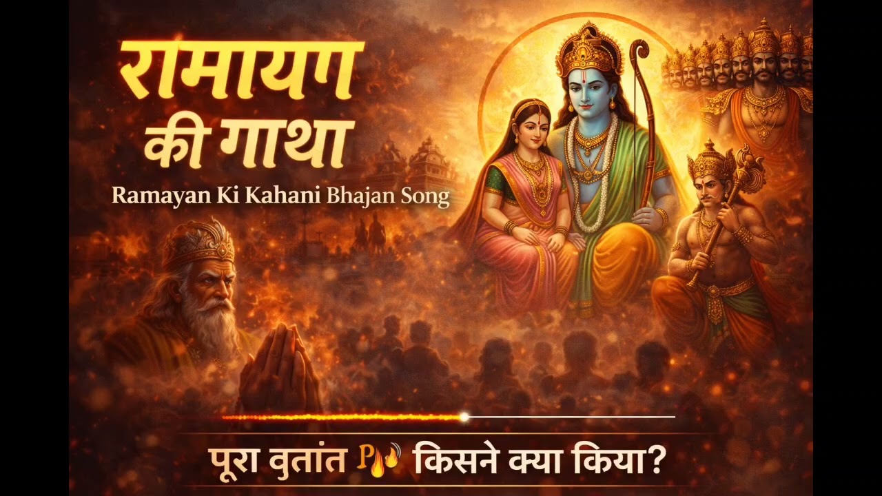 रामायण की पूरी कहानी 🚩 | किसने क्या किया? | Ramayan Story Song | Bhakti Song 2026